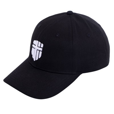 High Quality Custom Black New Cotton Sport Hats 6 Panel Embroidery Baseball Cap