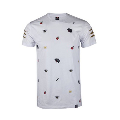 top tee white thick plain men embroidery designs t-shirts