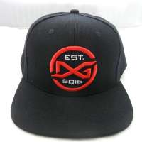 6 Panel Embroidery Logo Snapback Hats Flat Brim Hats