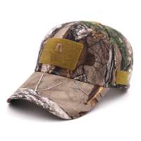 OEM Hot Sale  camo tactical embroidery logo real tree camo camouflage baseball caps and hats