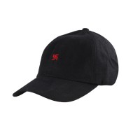 Common Cheap Unisex Simple Black 6 Panel Cotton Cap Dad Baseball Hat