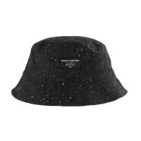 Fashion Cheap Black Printing Cotton Bucket Hat ,Stylish Camo Bucket Hat