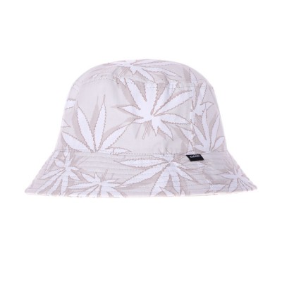 New Style Custom Floral Print Sun Visor Female Fashion Cotton Bucket Hat With Mesh Lining