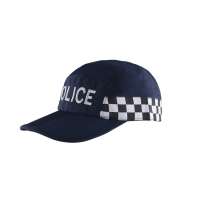 Wholesale Navy Blue Flat Brim Letter Flat Embroidery 5 panel Camp Hats